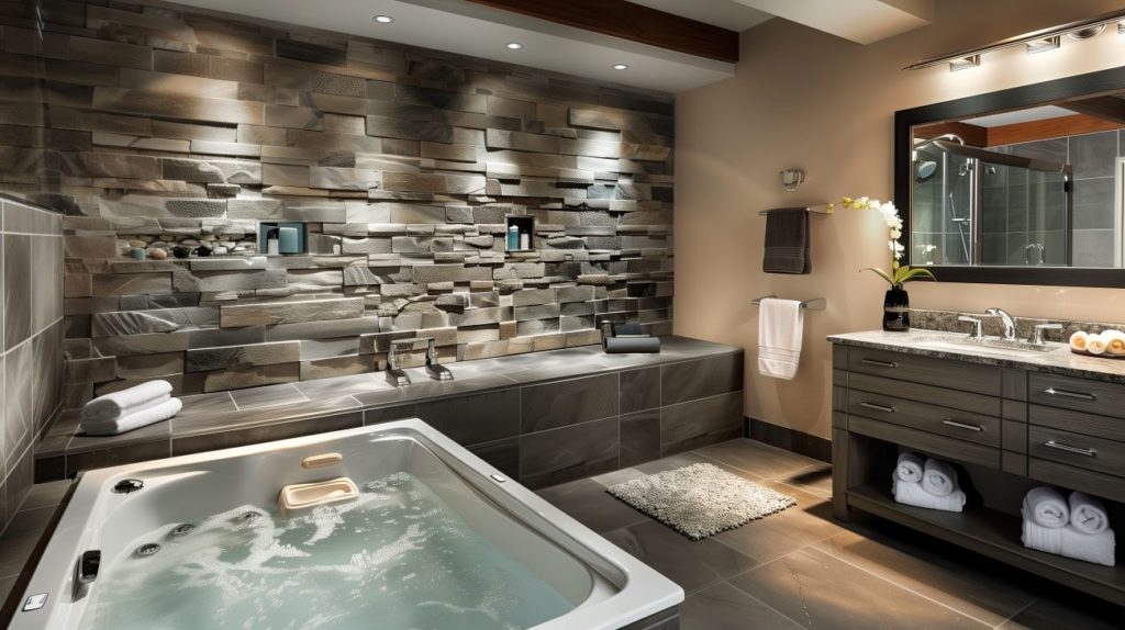 spa-inspired bathroom