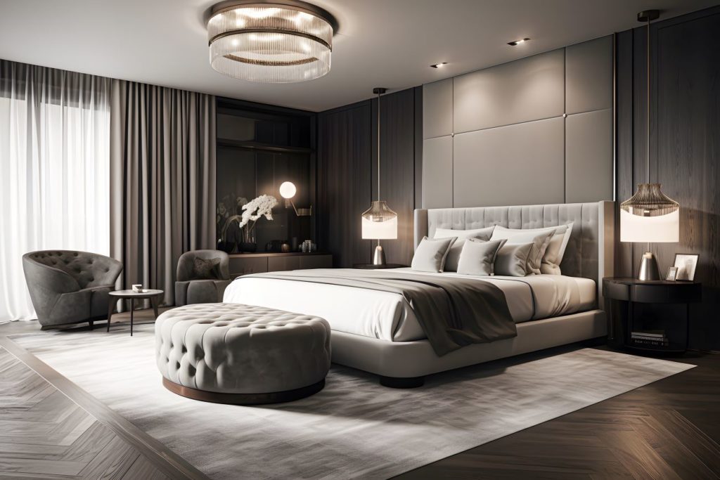 luxury bedroom suite